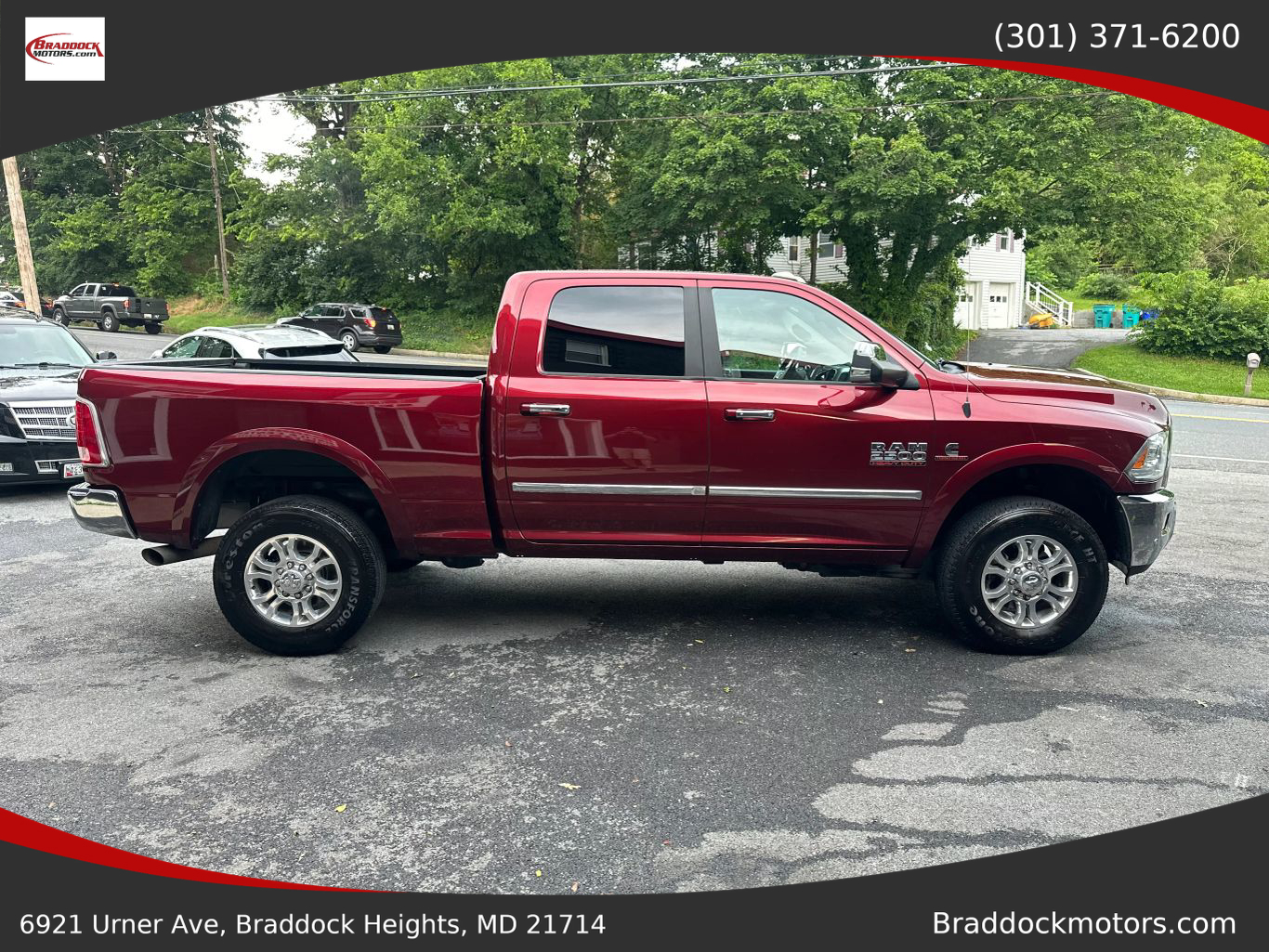 2018 RAM 2500 CREW CAB PICKUP 6-CYL, TURBO DSL, 6.7L LARAMIE PICKUP 4D 6 1/3 FT