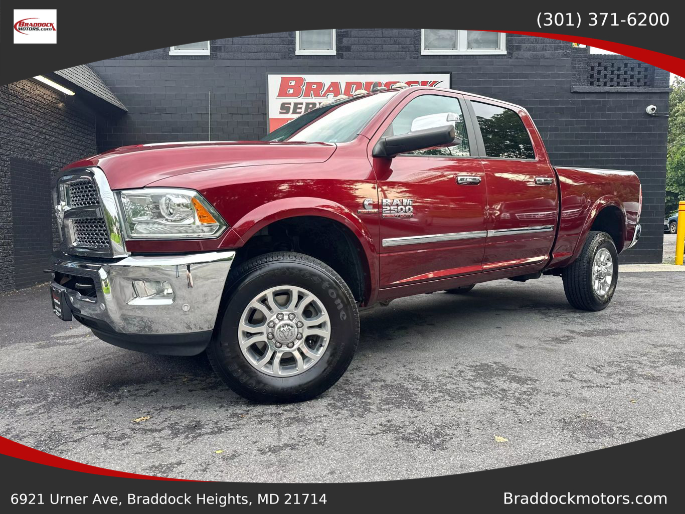 2018 RAM 2500 CREW CAB PICKUP 6-CYL, TURBO DSL, 6.7L LARAMIE PICKUP 4D 6 1/3 FT