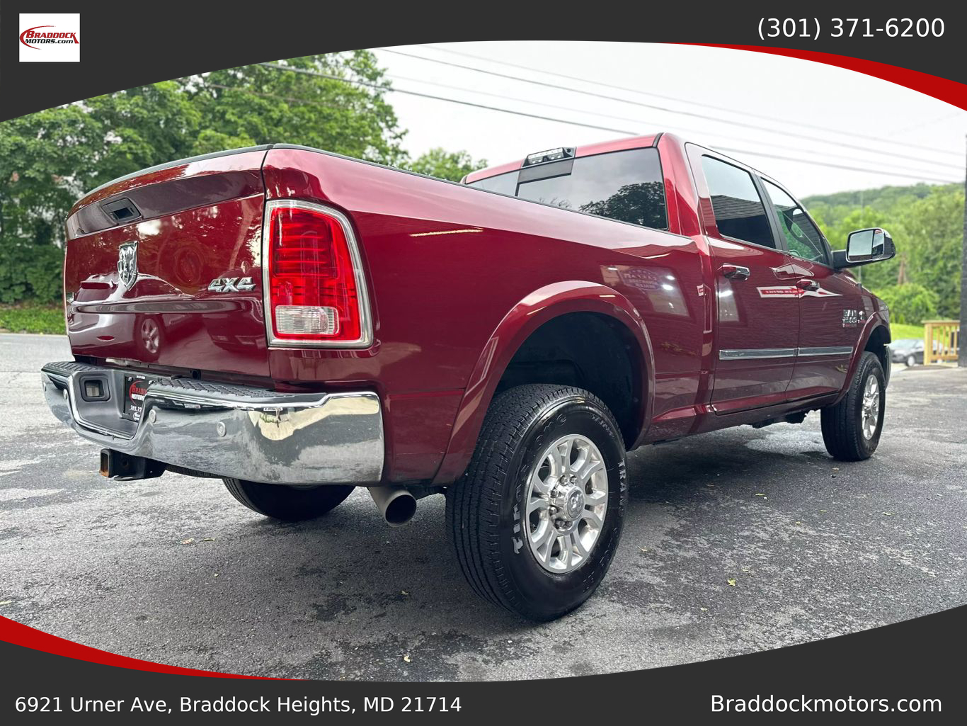 2018 RAM 2500 CREW CAB PICKUP 6-CYL, TURBO DSL, 6.7L LARAMIE PICKUP 4D 6 1/3 FT