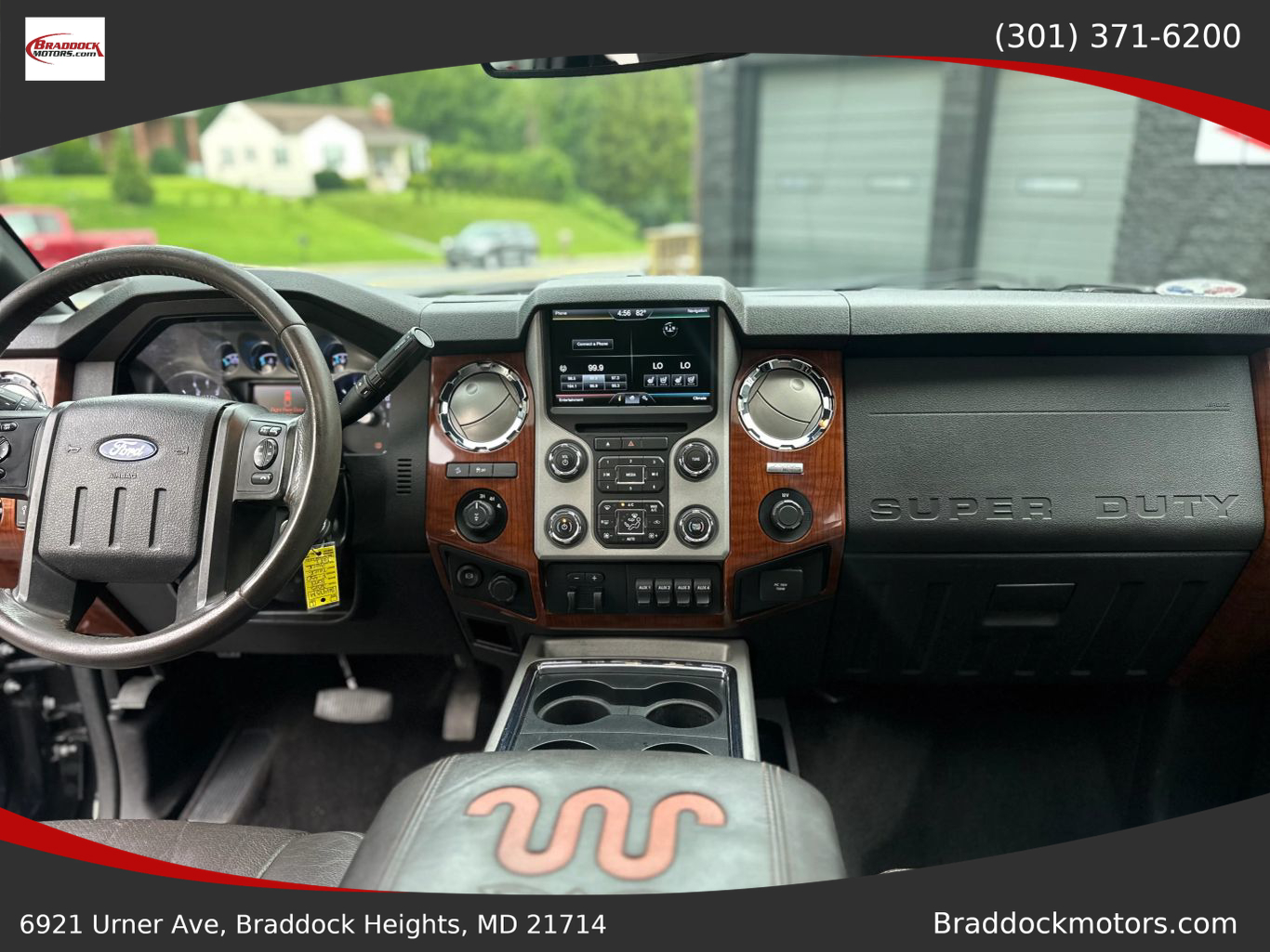 2015 FORD F350 SUPER DUTY CREW CAB PICKUP V8, TURBO DIESEL, 6.7L KING RANCH PICKUP 4D 8 FT
