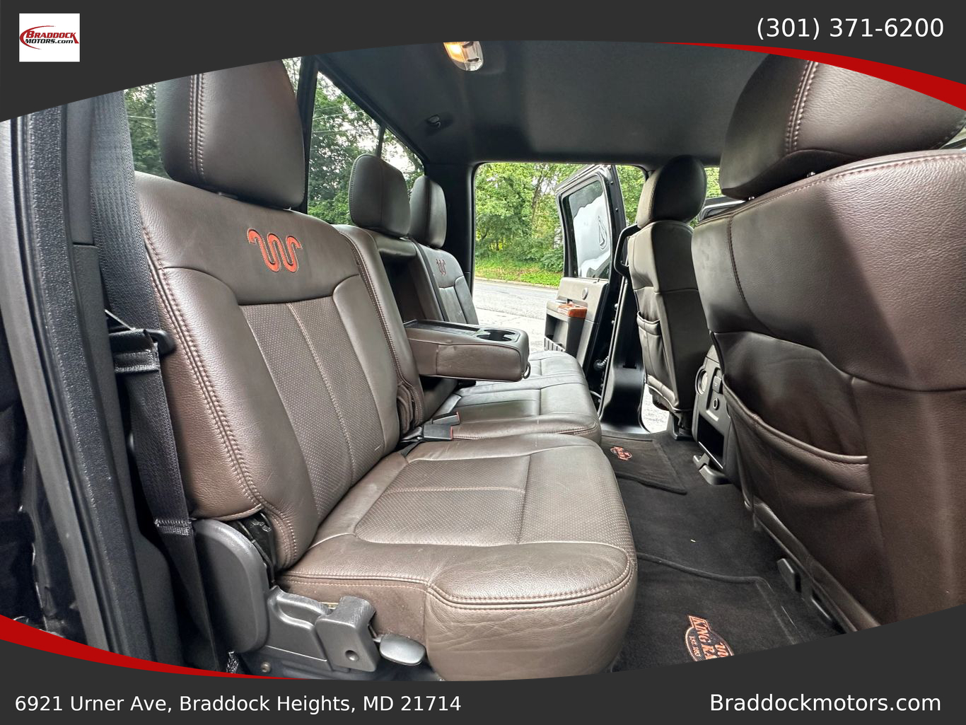 2015 FORD F350 SUPER DUTY CREW CAB PICKUP V8, TURBO DIESEL, 6.7L KING RANCH PICKUP 4D 8 FT