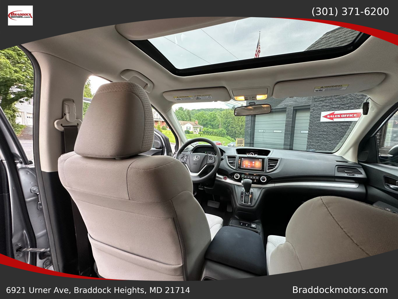 2016 HONDA CR-V SUV 4-CYL, I-VTEC, 2.4 LITER EX SPORT UTILITY 4D