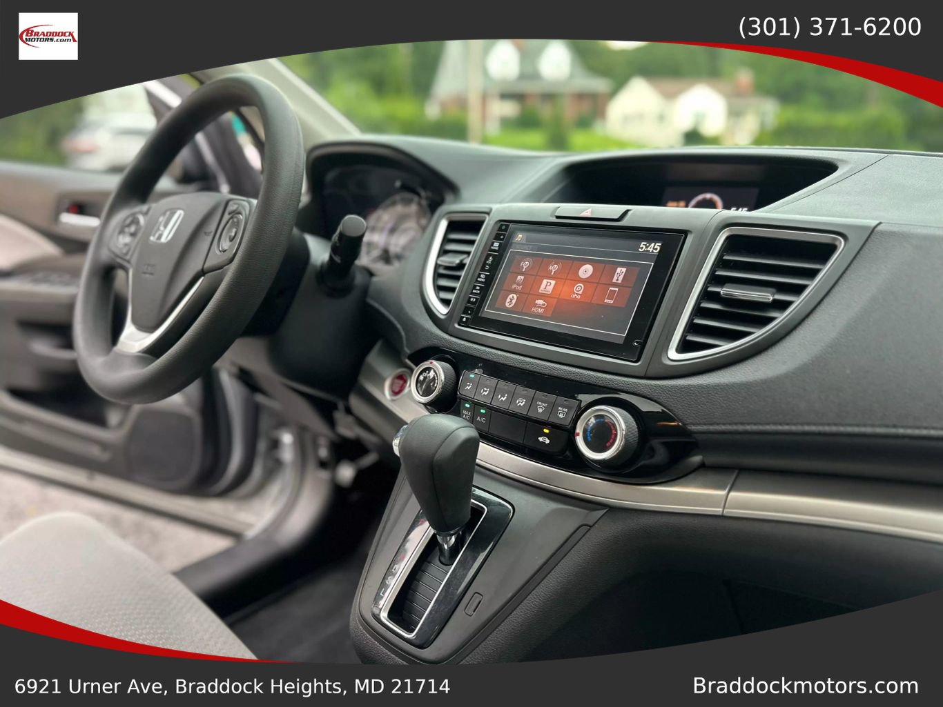 2016 HONDA CR-V SUV 4-CYL, I-VTEC, 2.4 LITER EX SPORT UTILITY 4D