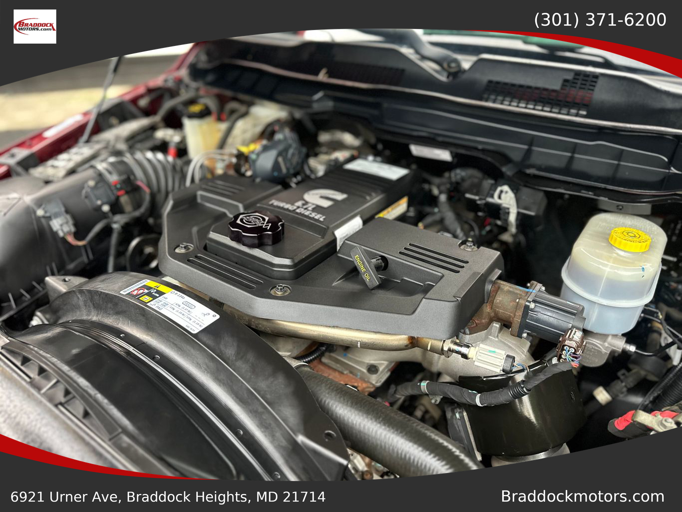 2018 RAM 2500 CREW CAB PICKUP 6-CYL, TURBO DSL, 6.7L LARAMIE PICKUP 4D 6 1/3 FT