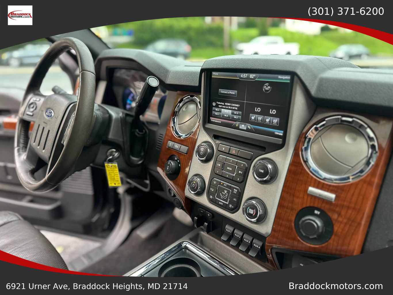 2015 FORD F350 SUPER DUTY CREW CAB PICKUP V8, TURBO DIESEL, 6.7L KING RANCH PICKUP 4D 8 FT