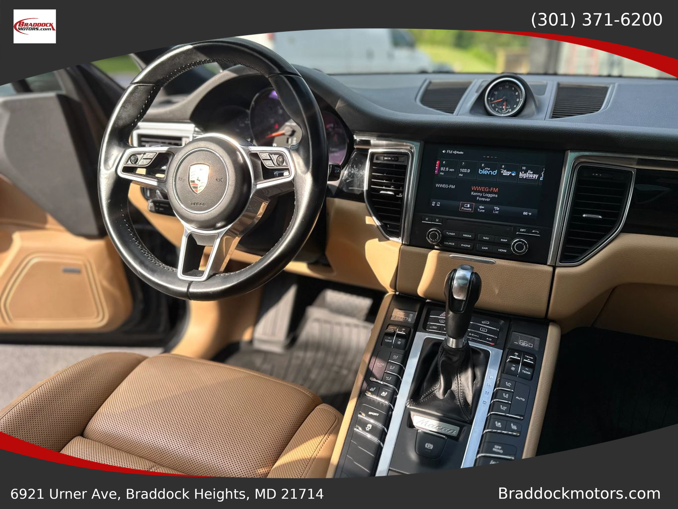 2018 PORSCHE MACAN SUV 4-CYL, TURBO, 2.0 LITER SPORT UTILITY 4D