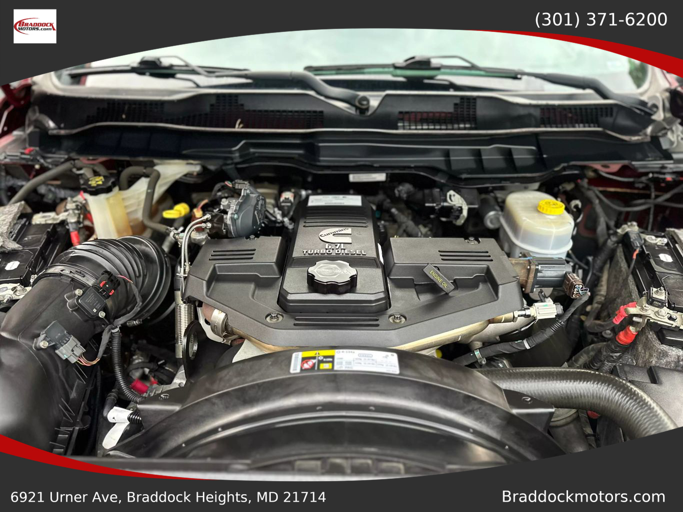 2018 RAM 2500 CREW CAB PICKUP 6-CYL, TURBO DSL, 6.7L LARAMIE PICKUP 4D 6 1/3 FT