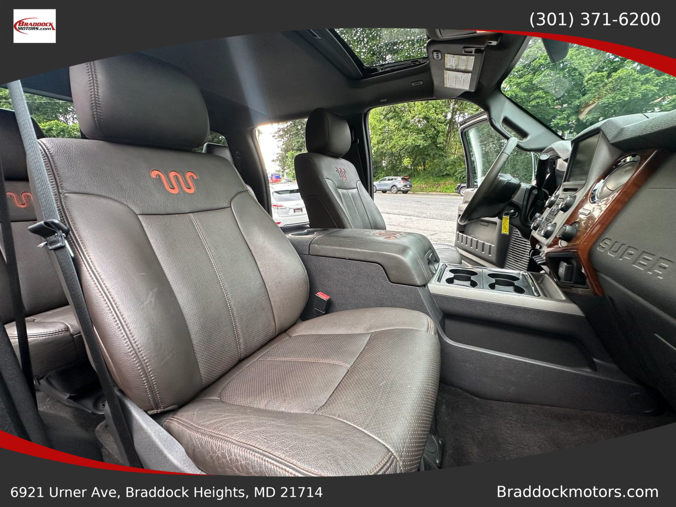 2015 FORD F350 SUPER DUTY CREW CAB PICKUP V8, TURBO DIESEL, 6.7L KING RANCH PICKUP 4D 8 FT