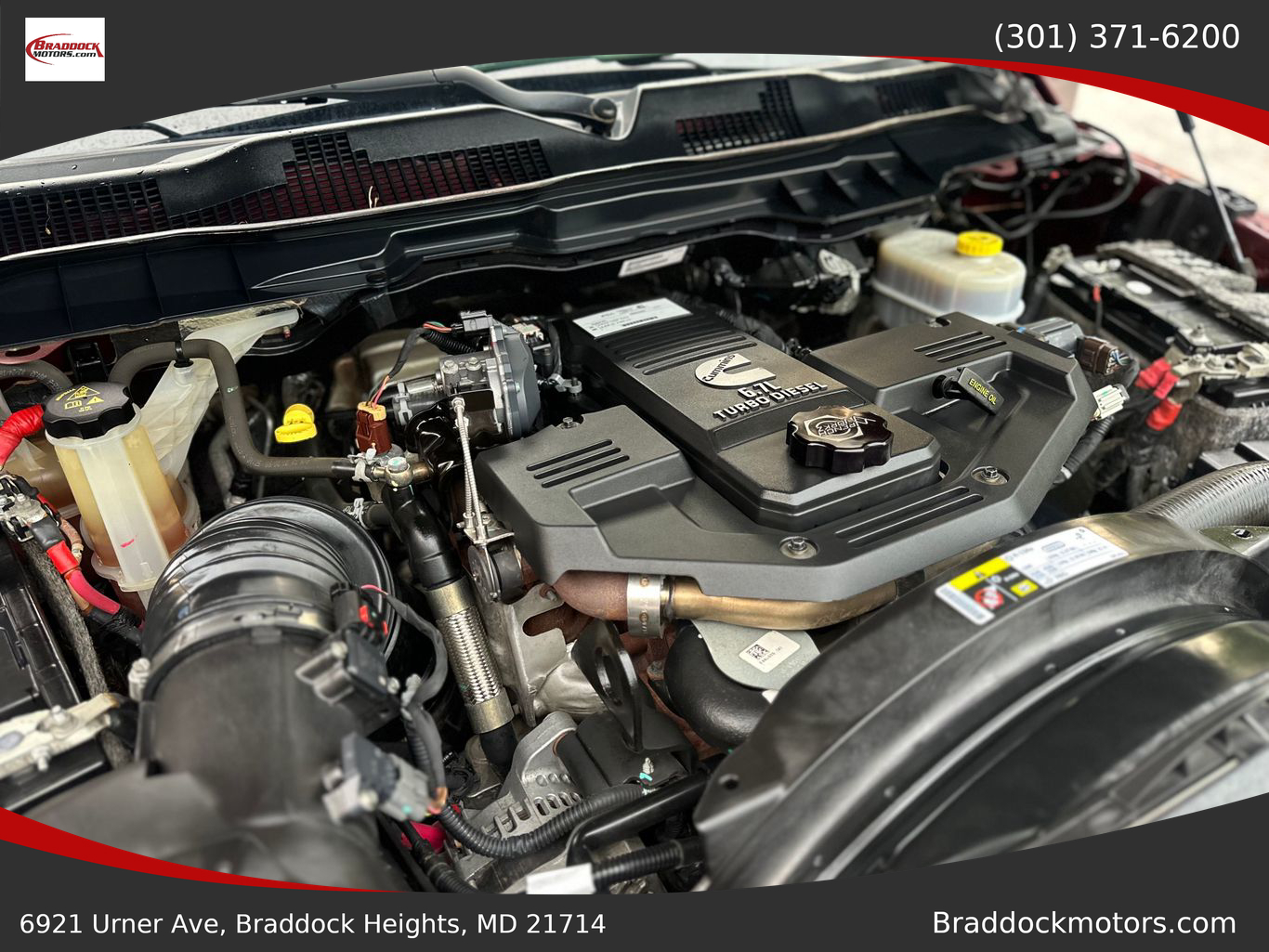 2018 RAM 2500 CREW CAB PICKUP 6-CYL, TURBO DSL, 6.7L LARAMIE PICKUP 4D 6 1/3 FT