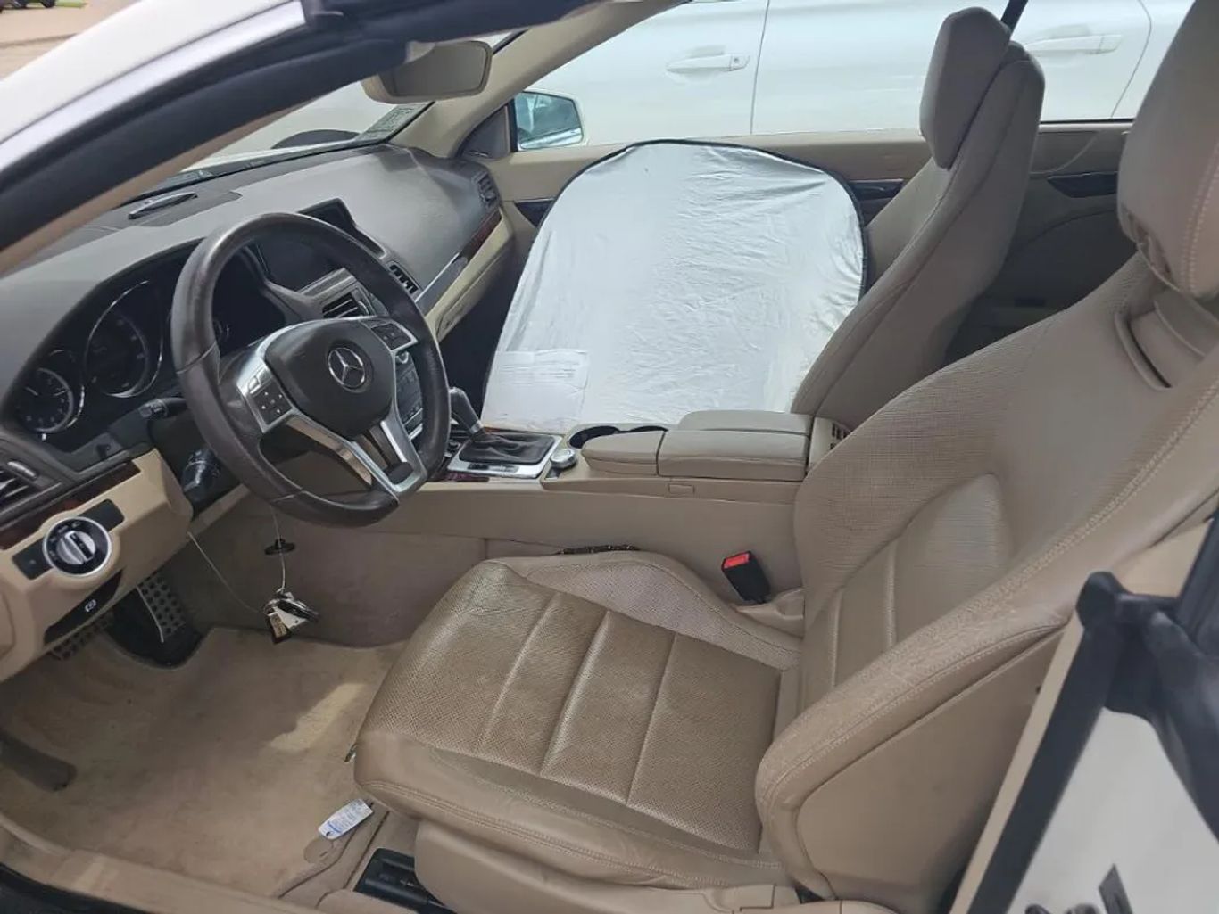 2013 MERCEDES-BENZ E-CLASS CONVERTIBLE V8, TWIN TURBO, 4.6L E 550 CONVERTIBLE 2D
