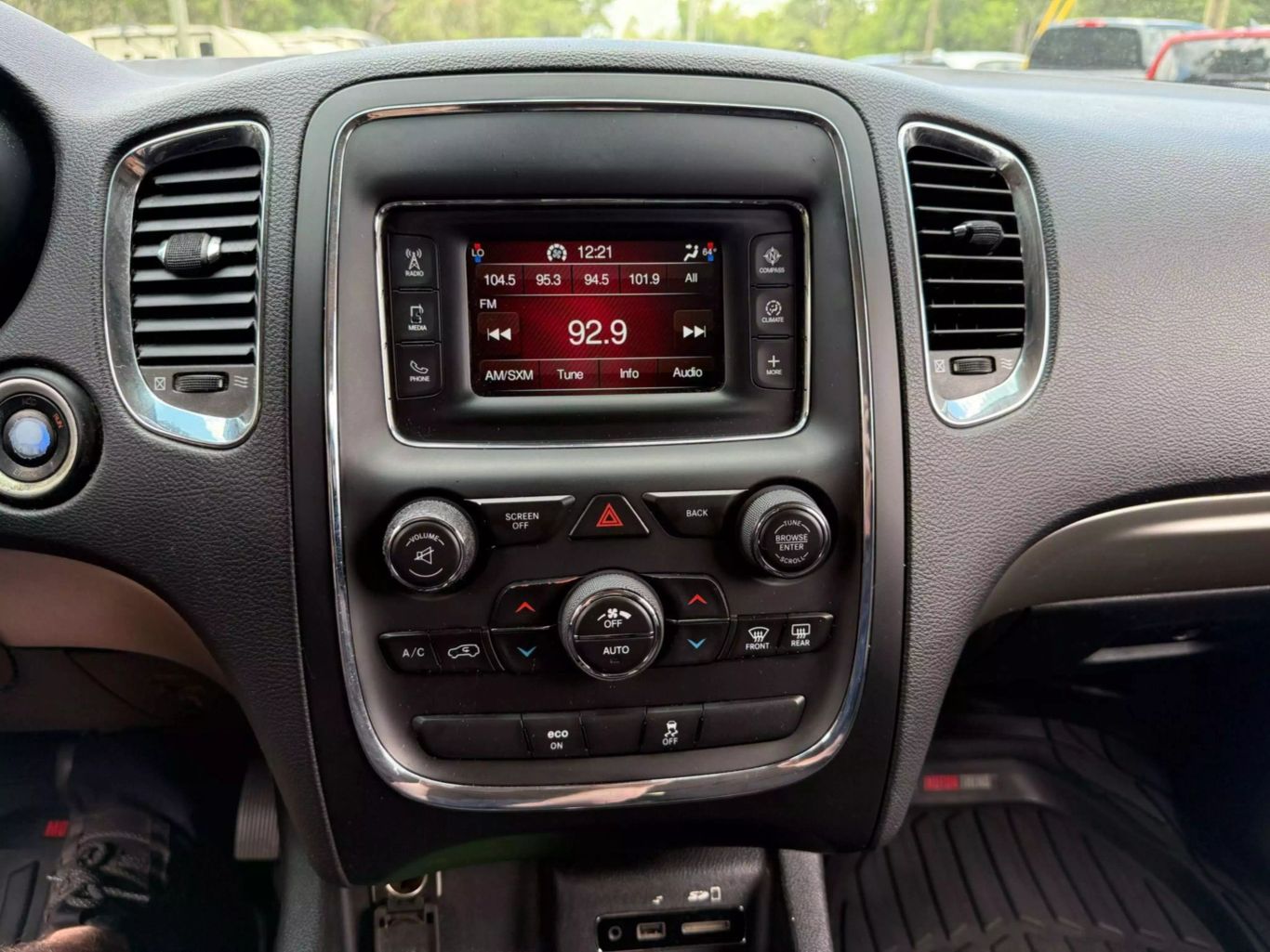 2015 DODGE DURANGO SUV V6, FLEX FUEL, 3.6 LITER SXT PLUS SPORT UTILITY 4D