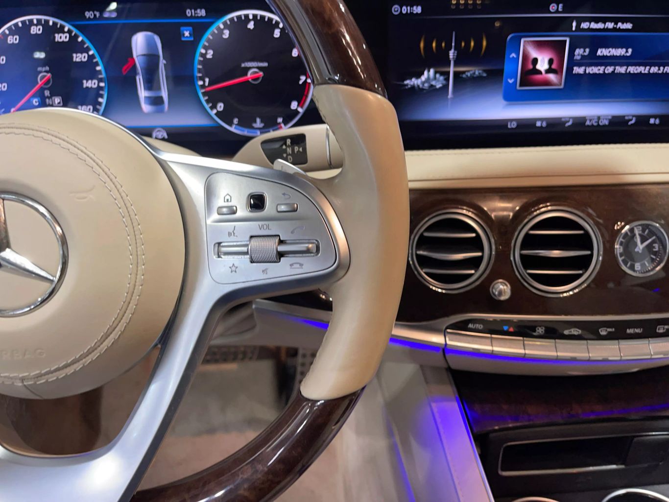 2018 MERCEDES-BENZ S-CLASS SEDAN V8, TWIN TURBO, 4.0 LITER S 560 SEDAN 4D