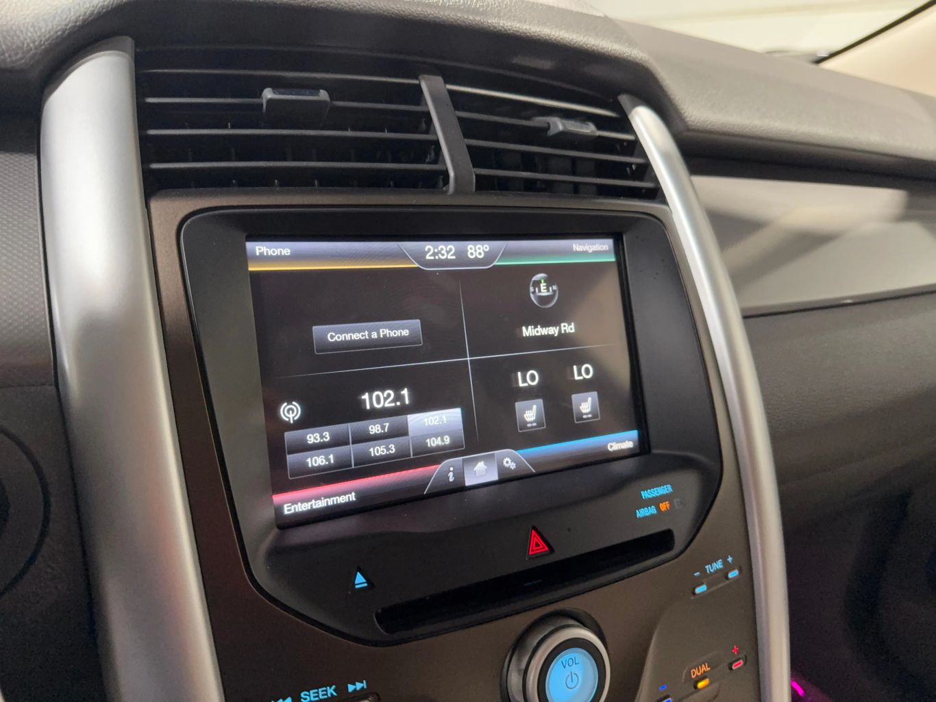 2011 FORD EDGE SUV V6, 3.5 LITER SEL SPORT UTILITY 4D
