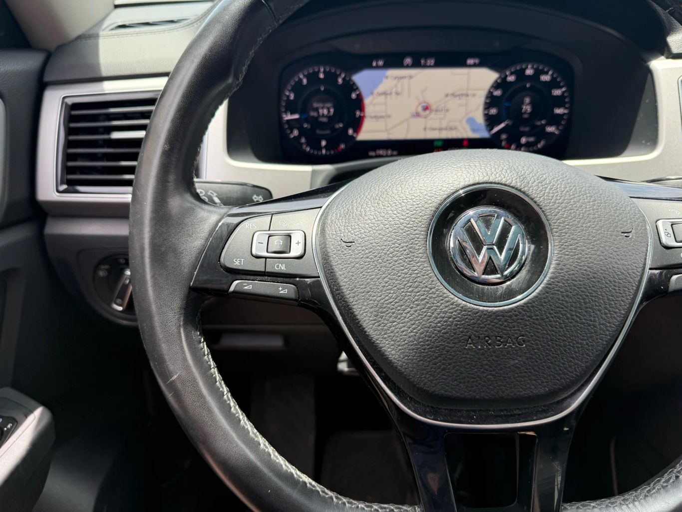 2018 VOLKSWAGEN ATLAS SUV V6, 3.6 LITER SEL PREMIUM 4MOTION SPORT UTILITY 4D