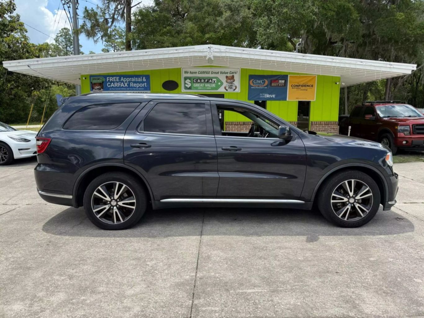 2015 DODGE DURANGO SUV V6, FLEX FUEL, 3.6 LITER SXT PLUS SPORT UTILITY 4D