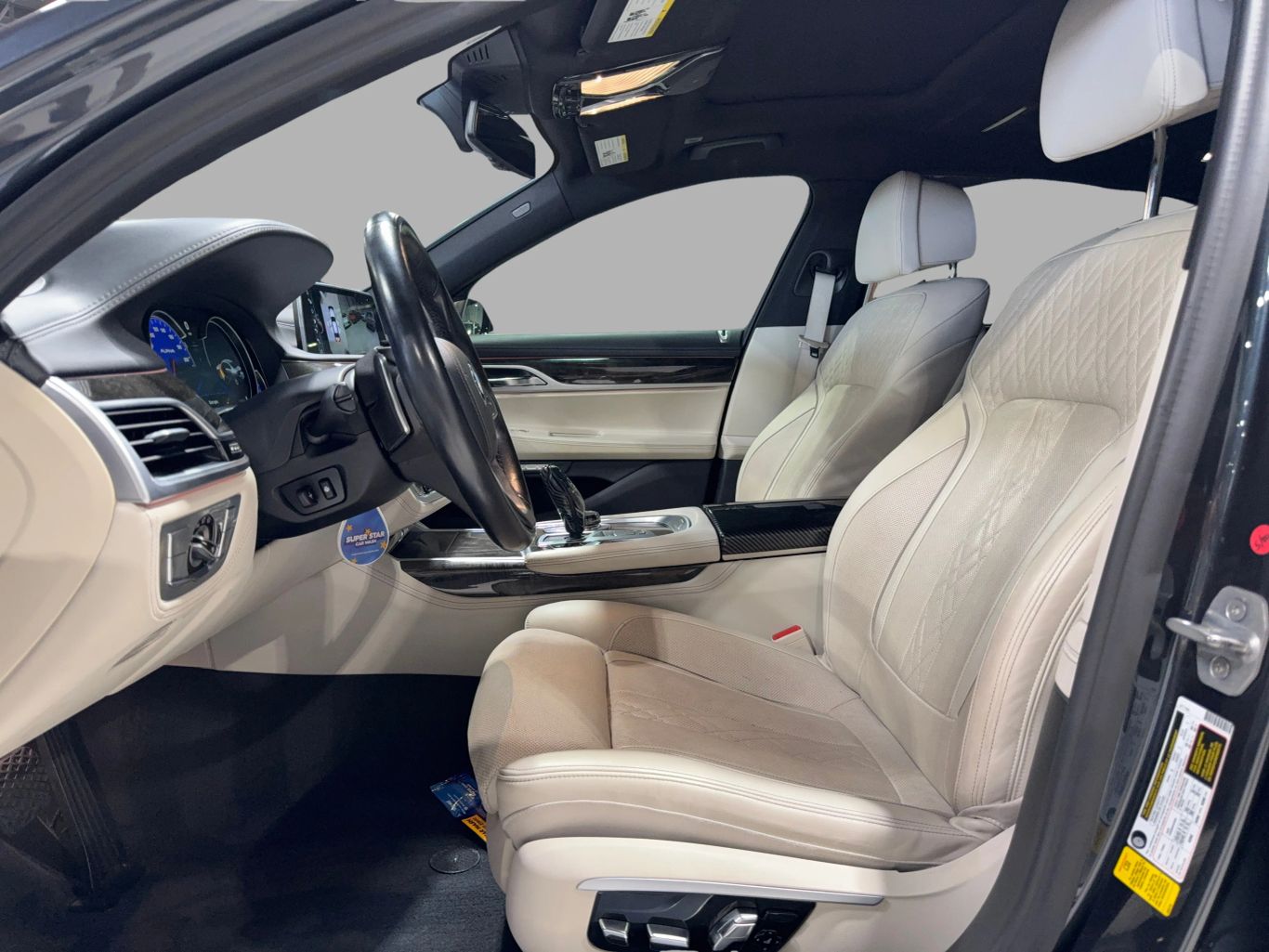 2017 BMW 7 SERIES SEDAN V8, TWIN TURBO, 4.4L 750I SEDAN 4D