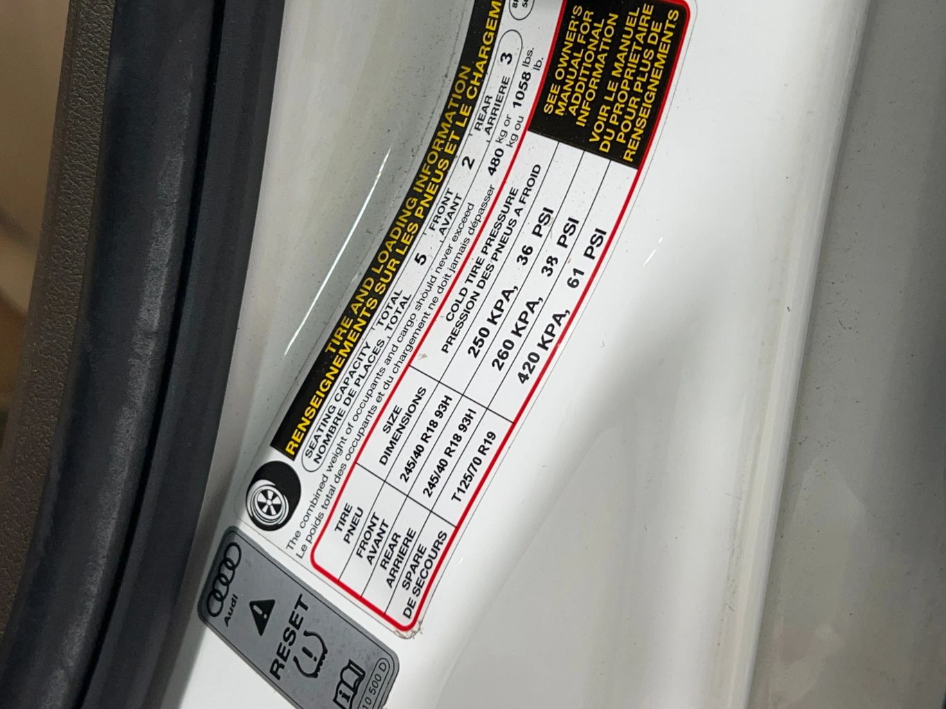 2014 AUDI A4 SEDAN 4-CYL, TURBO, 2.0 LITER PREMIUM PLUS SEDAN 4D