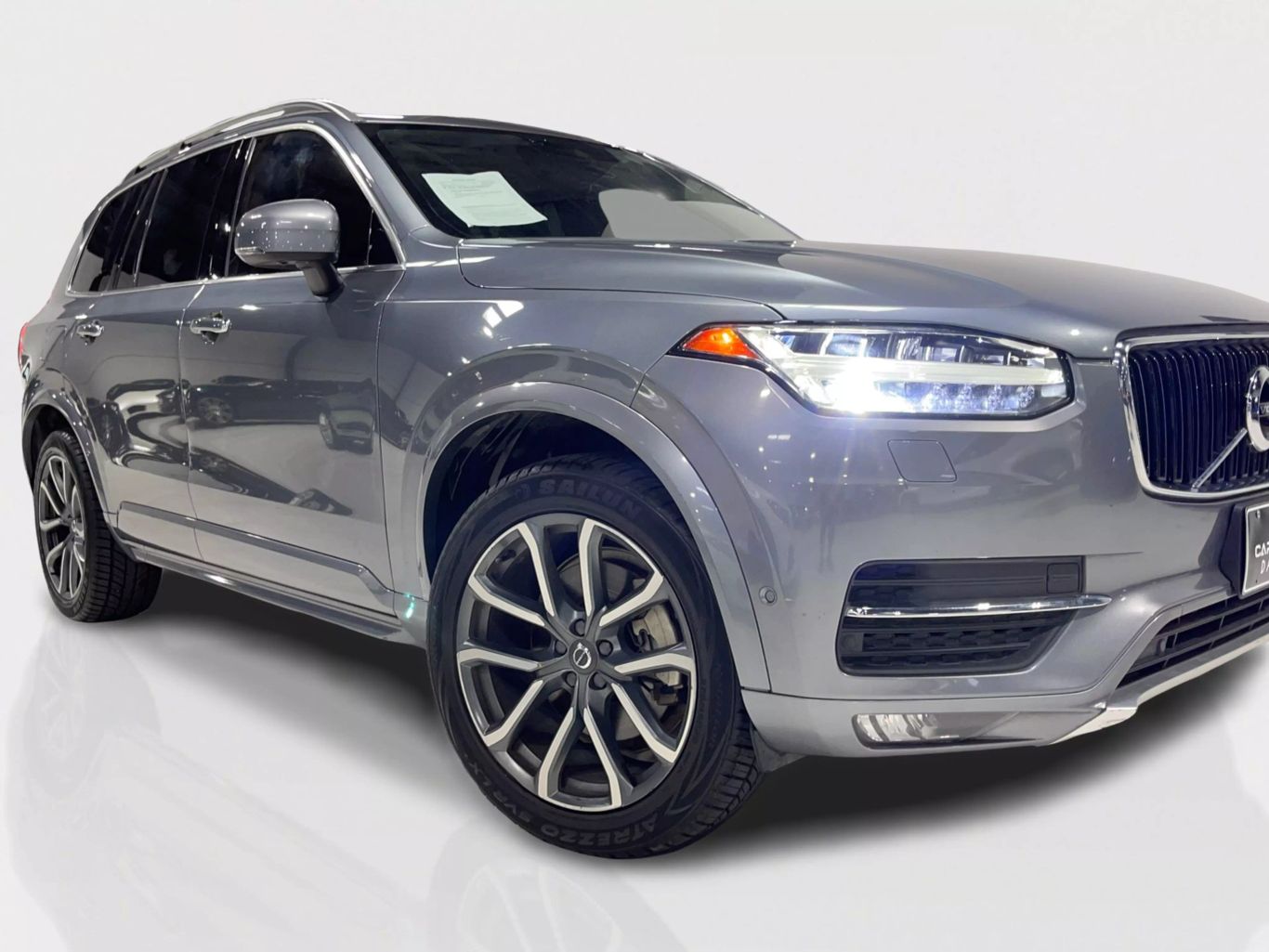2018 VOLVO XC90 SUV 4-CYL, DRIVE-E, TURBO, SUPERCHARGED, 2.0 LITER T6 MOMENTUM SPORT UTILITY 4D