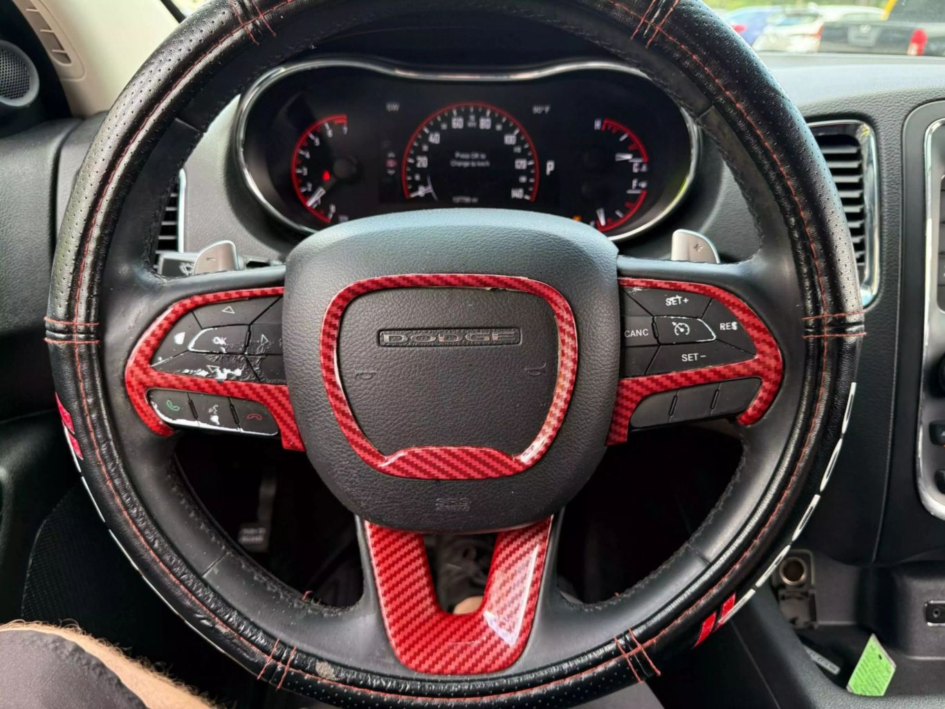 2015 DODGE DURANGO SUV V6, FLEX FUEL, 3.6 LITER SXT PLUS SPORT UTILITY 4D