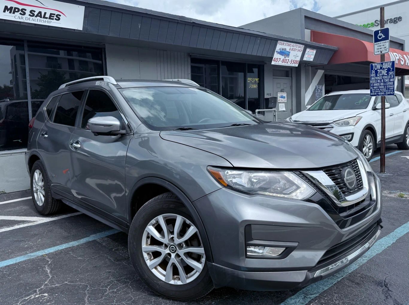 2018 NISSAN ROGUE SUV 4-CYL, 2.5 LITER SV SPORT UTILITY 4D
