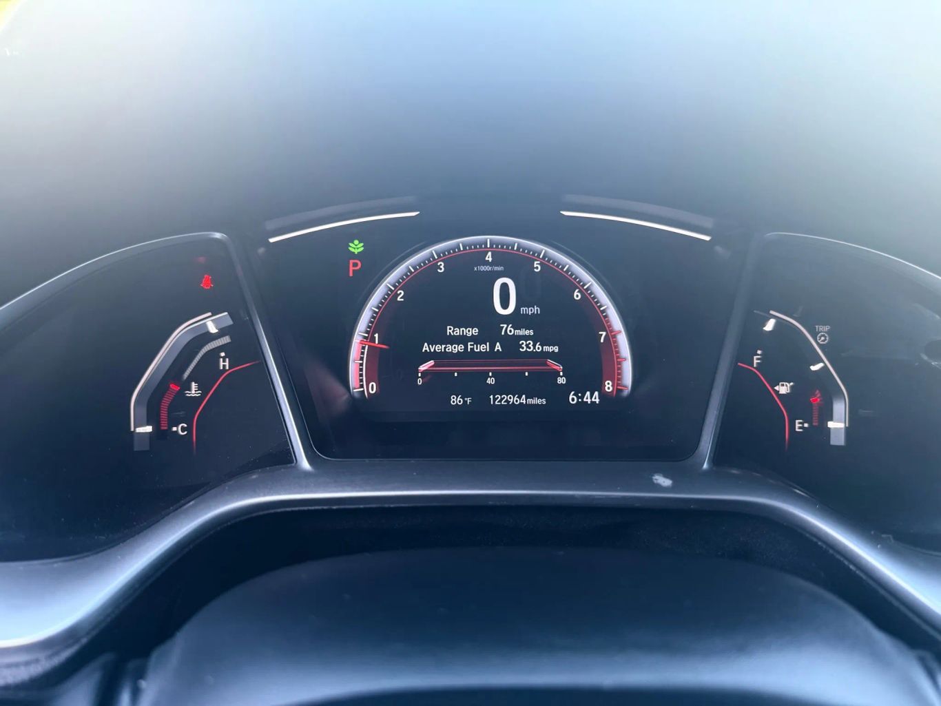 2019 HONDA CIVIC SEDAN 4-CYL, I-VTEC, 2.0 LITER SPORT SEDAN 4D
