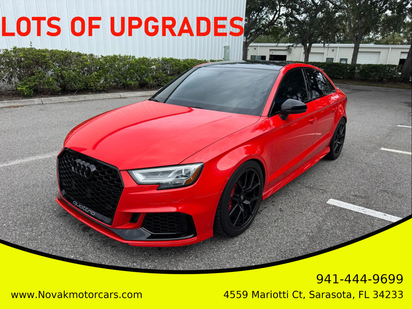 2018 Audi RS 3 2.5T quattro