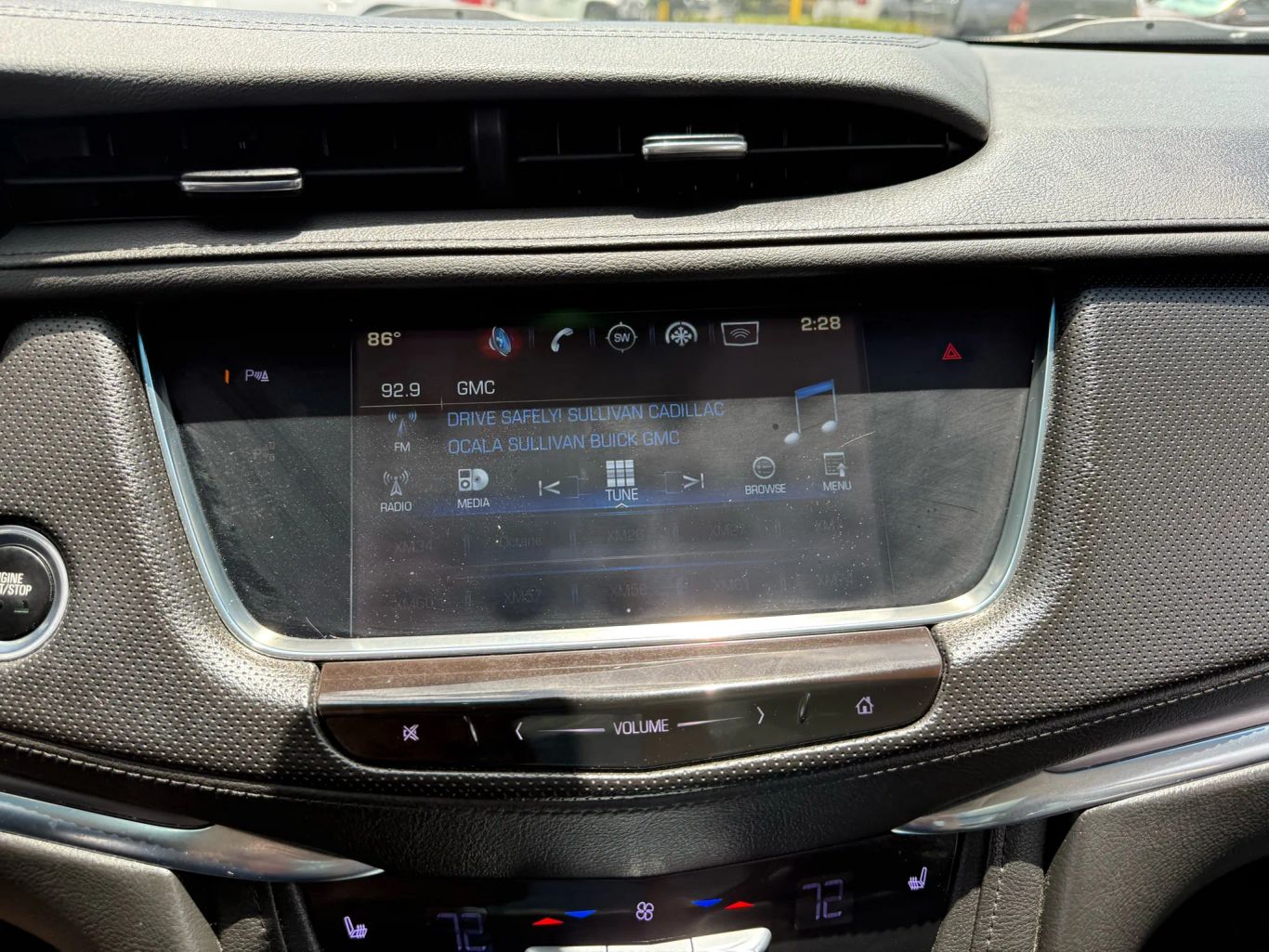 2017 CADILLAC XT5 SUV V6, 3.6 LITER LUXURY SPORT UTILITY 4D