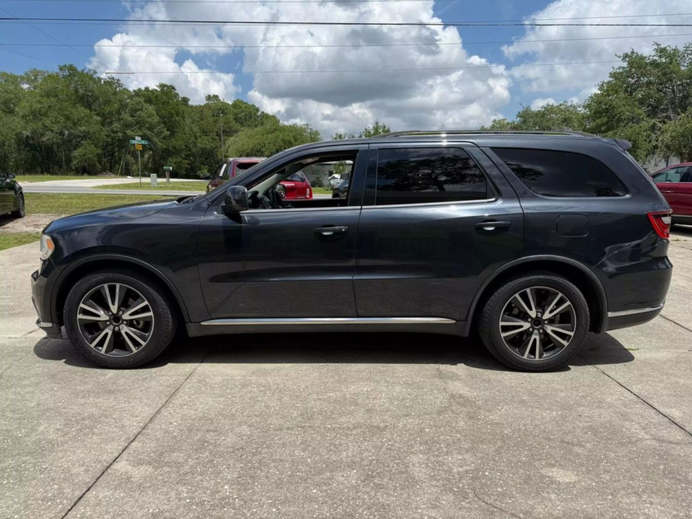 2015 DODGE DURANGO SUV V6, FLEX FUEL, 3.6 LITER SXT PLUS SPORT UTILITY 4D