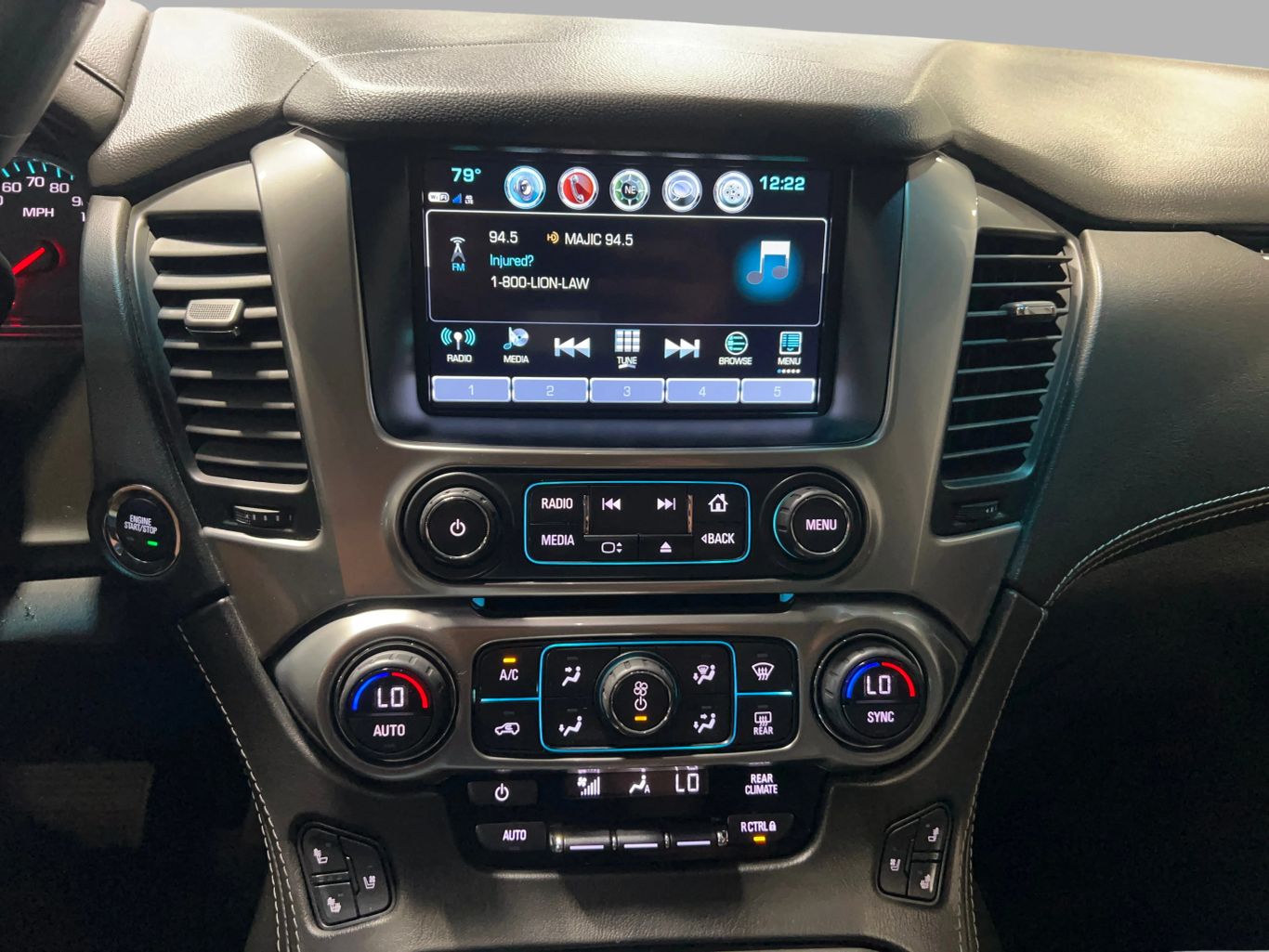 2019 CHEVROLET TAHOE SUV V8, ECOTEC3, 5.3 LITER PREMIER SPORT UTILITY 4D