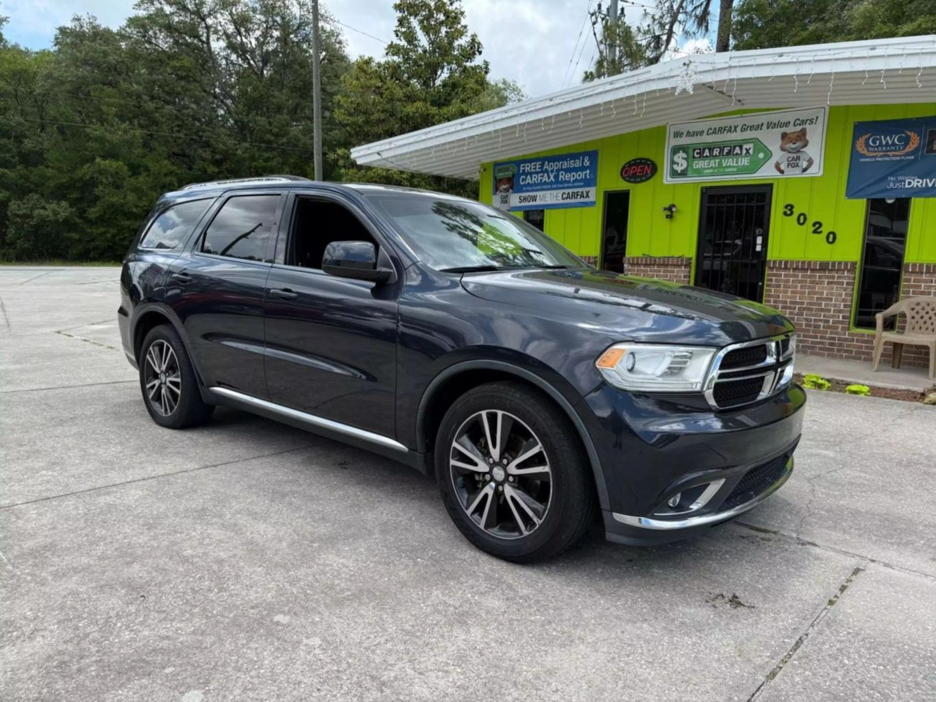 2015 DODGE DURANGO SUV V6, FLEX FUEL, 3.6 LITER SXT PLUS SPORT UTILITY 4D