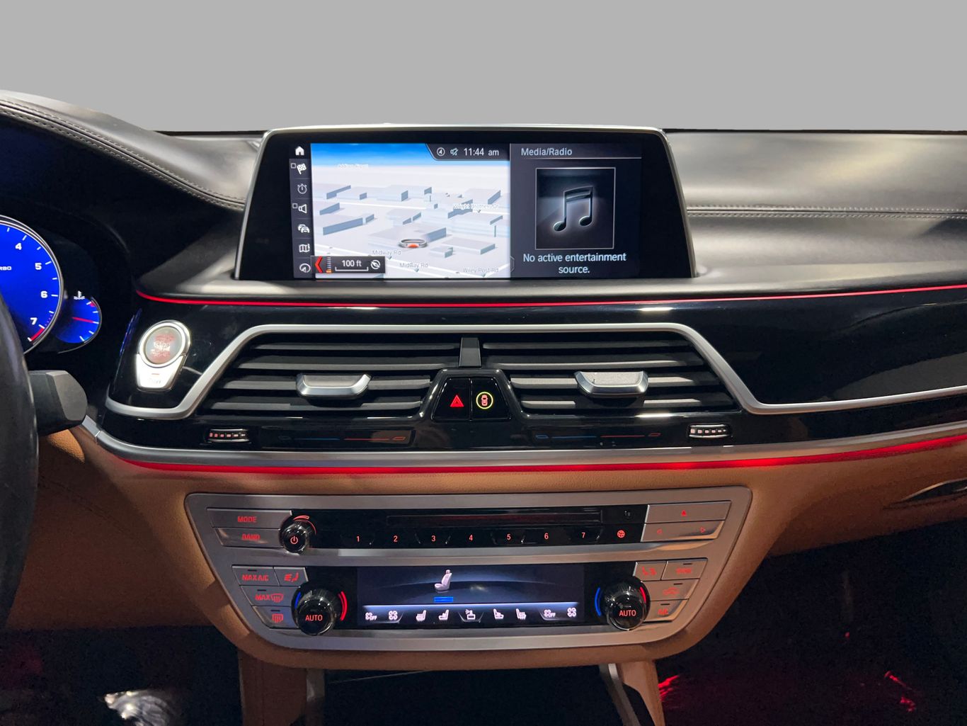 2018 BMW 7 SERIES SEDAN V8, TWIN TURBO, 4.4L 750I SEDAN 4D