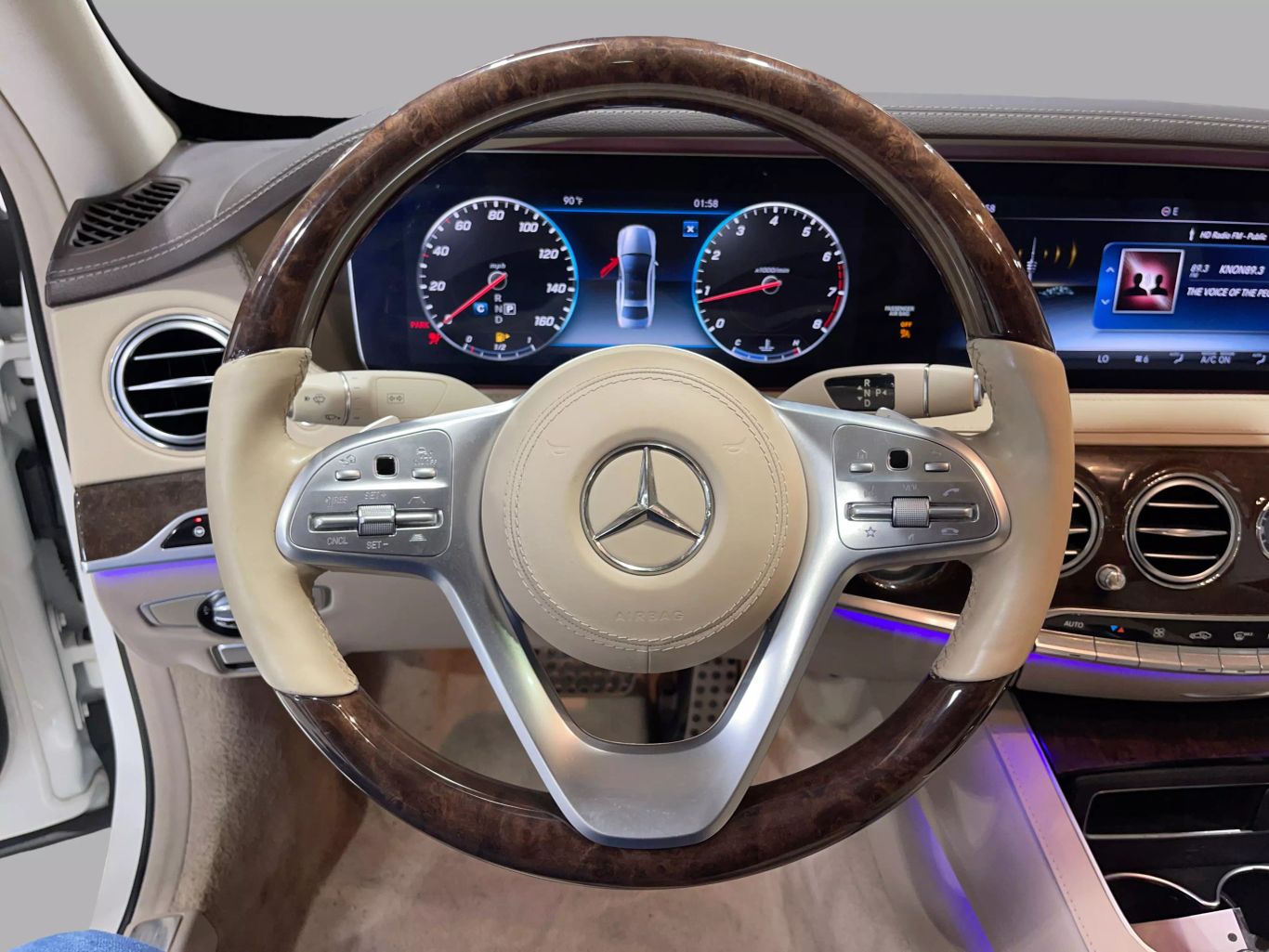 2018 MERCEDES-BENZ S-CLASS SEDAN V8, TWIN TURBO, 4.0 LITER S 560 SEDAN 4D