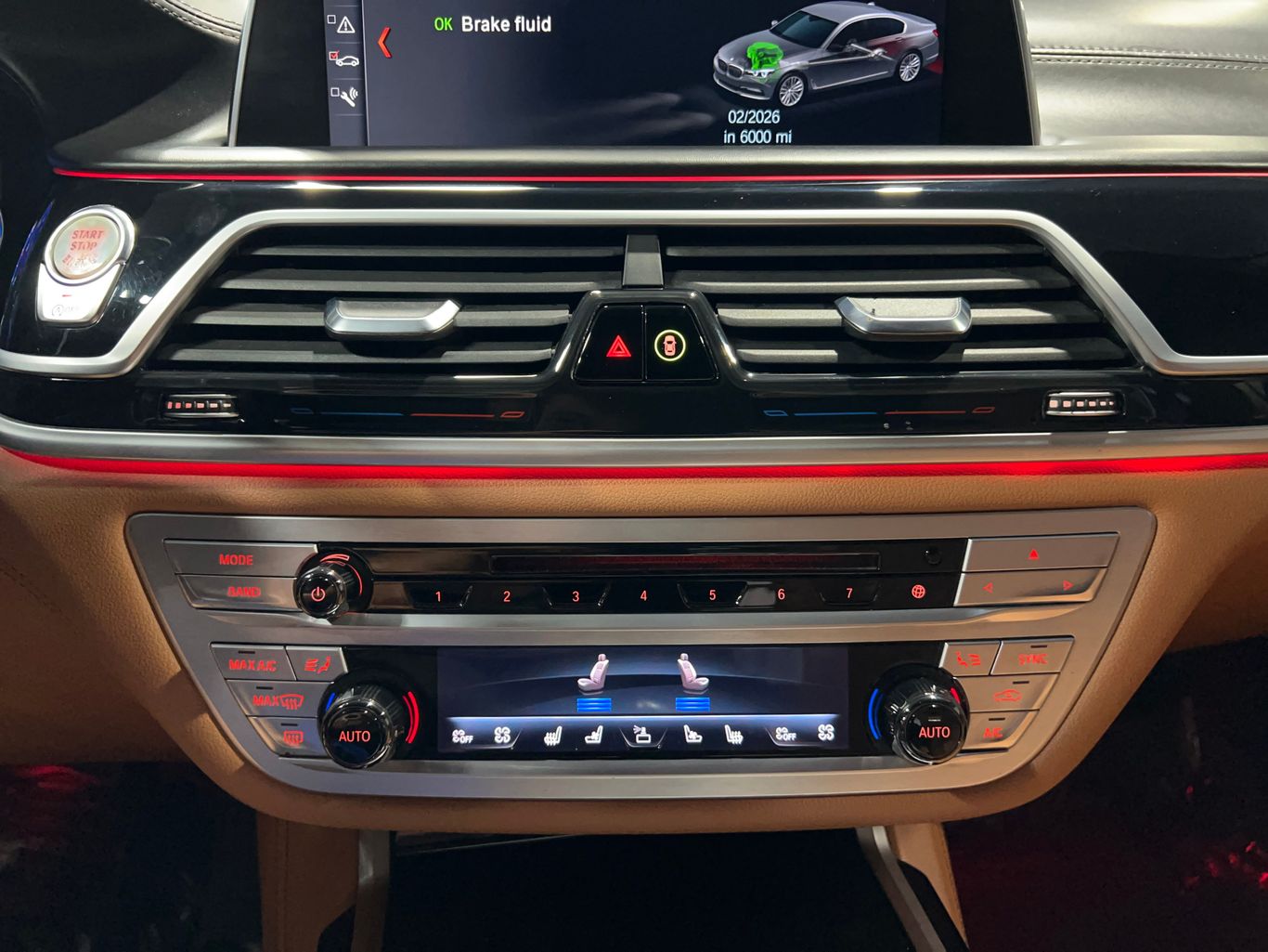 2018 BMW 7 SERIES SEDAN V8, TWIN TURBO, 4.4L 750I SEDAN 4D