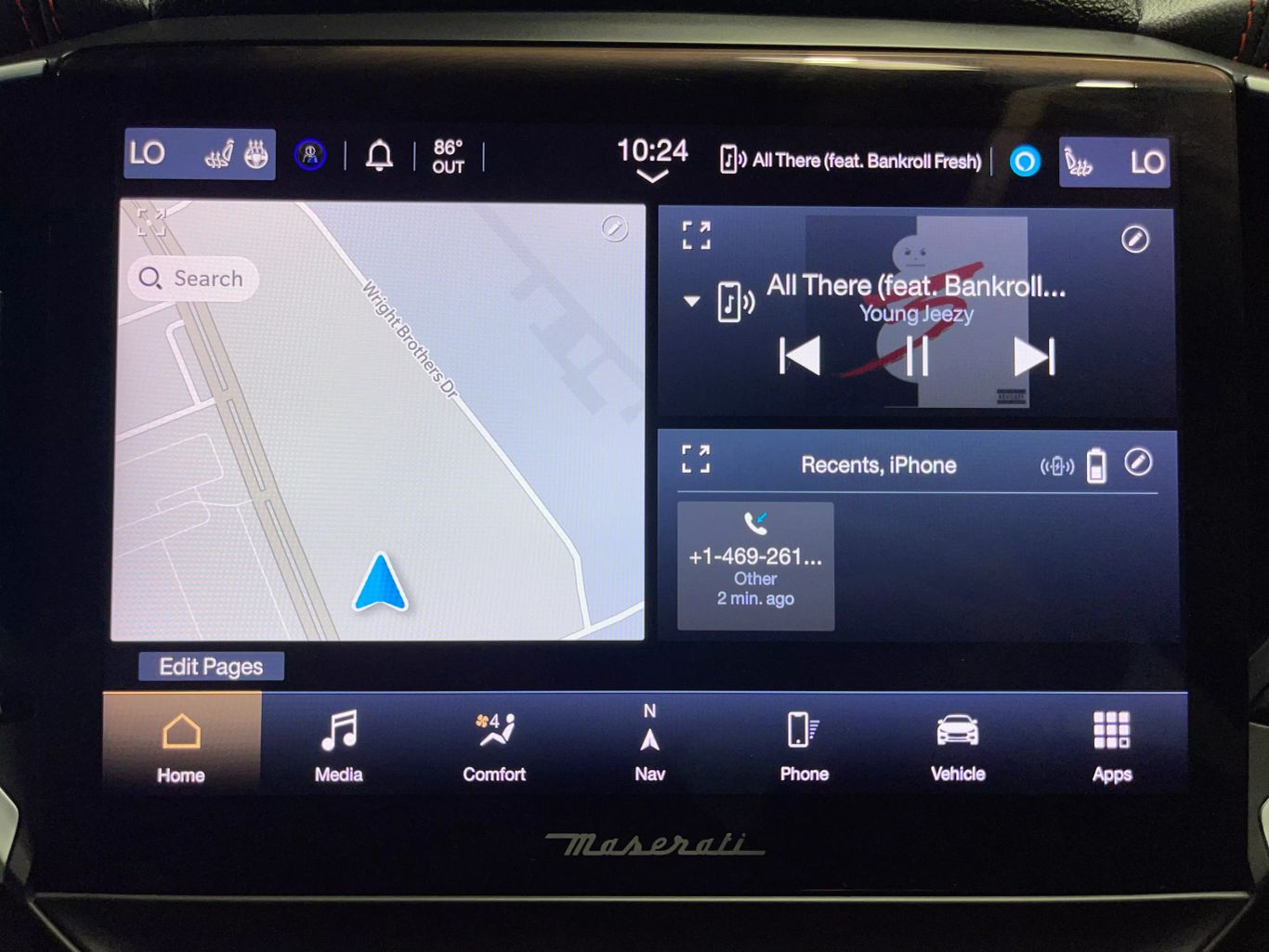 2022 MASERATI GHIBLI SEDAN V6, TWIN TURBO, 3.0 LITER MODENA SEDAN 4D