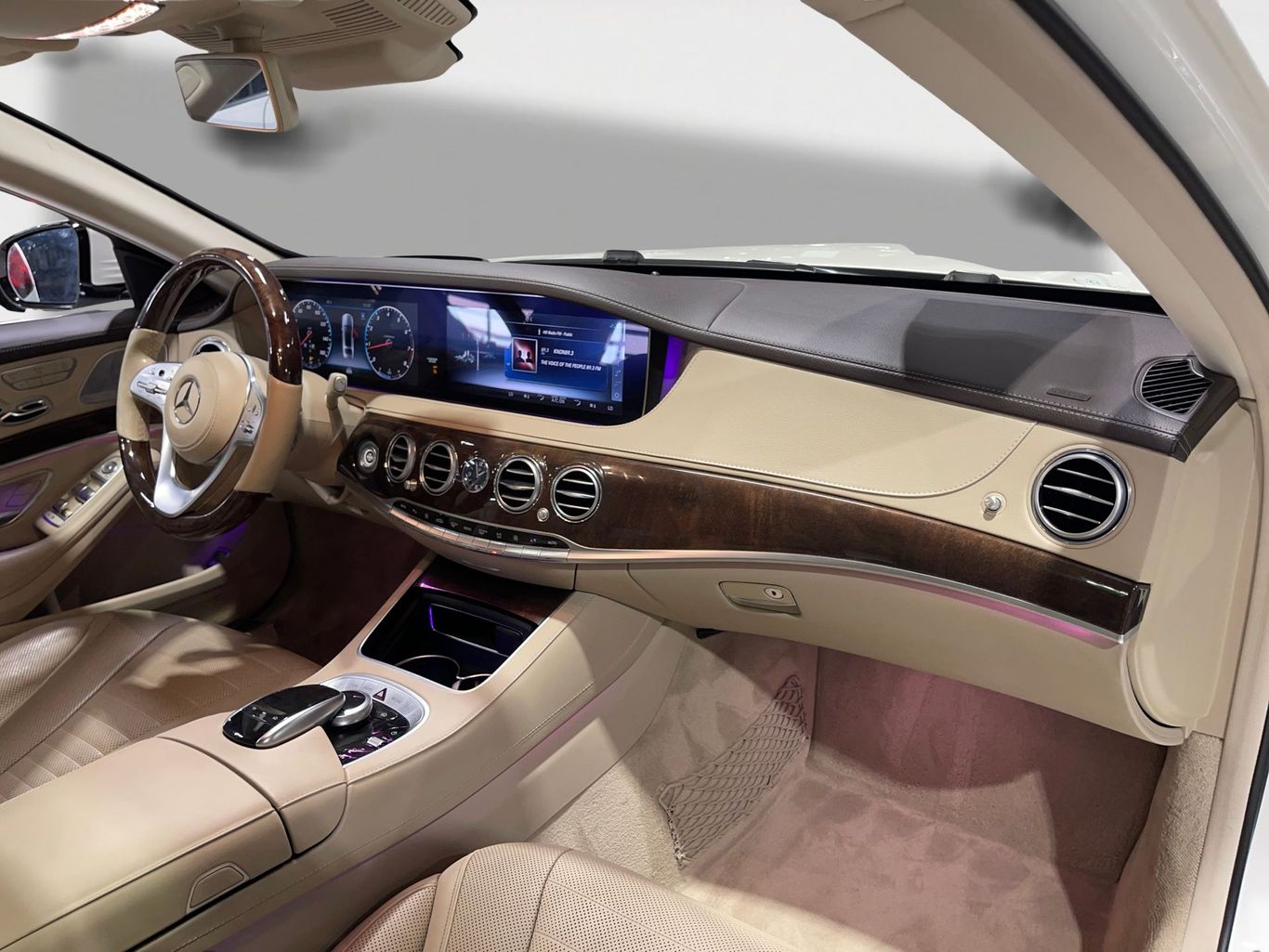 2018 MERCEDES-BENZ S-CLASS SEDAN V8, TWIN TURBO, 4.0 LITER S 560 SEDAN 4D