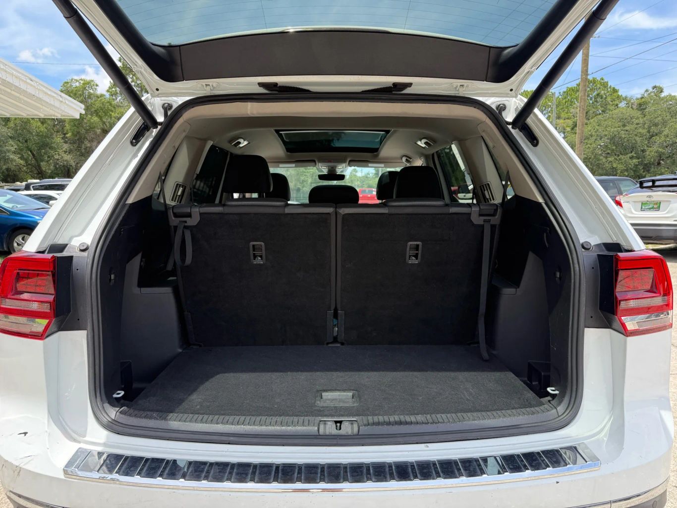 2018 VOLKSWAGEN ATLAS SUV V6, 3.6 LITER SEL PREMIUM 4MOTION SPORT UTILITY 4D