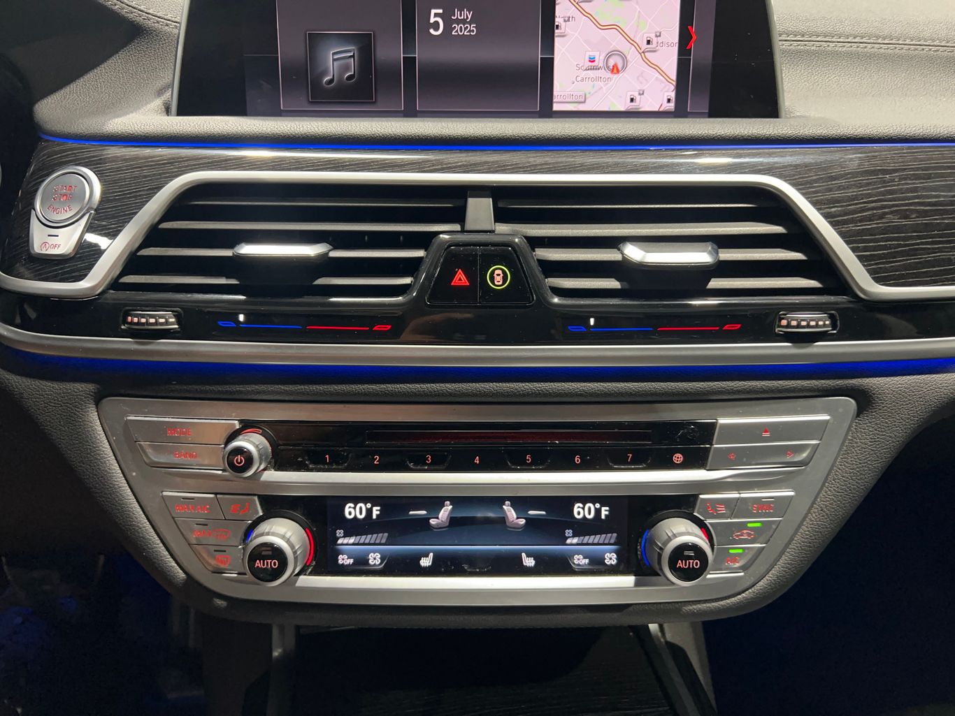 2019 BMW 7 SERIES SEDAN 6-CYL, TURBO, 3.0 LITER 740I SEDAN 4D