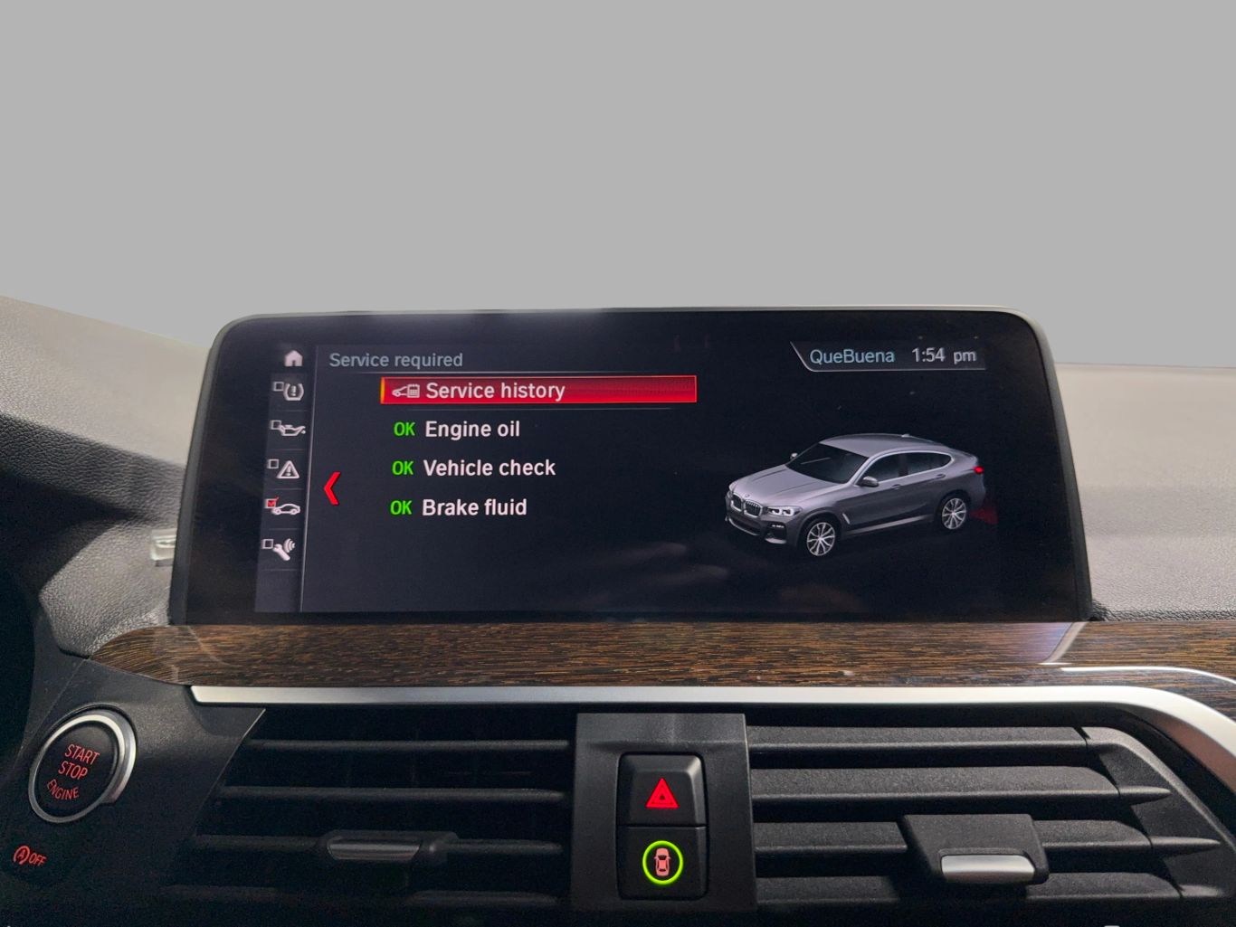 2019 BMW X4 SUV 4-CYL, TURBO, 2.0 LITER XDRIVE30I SPORT UTILITY 4D