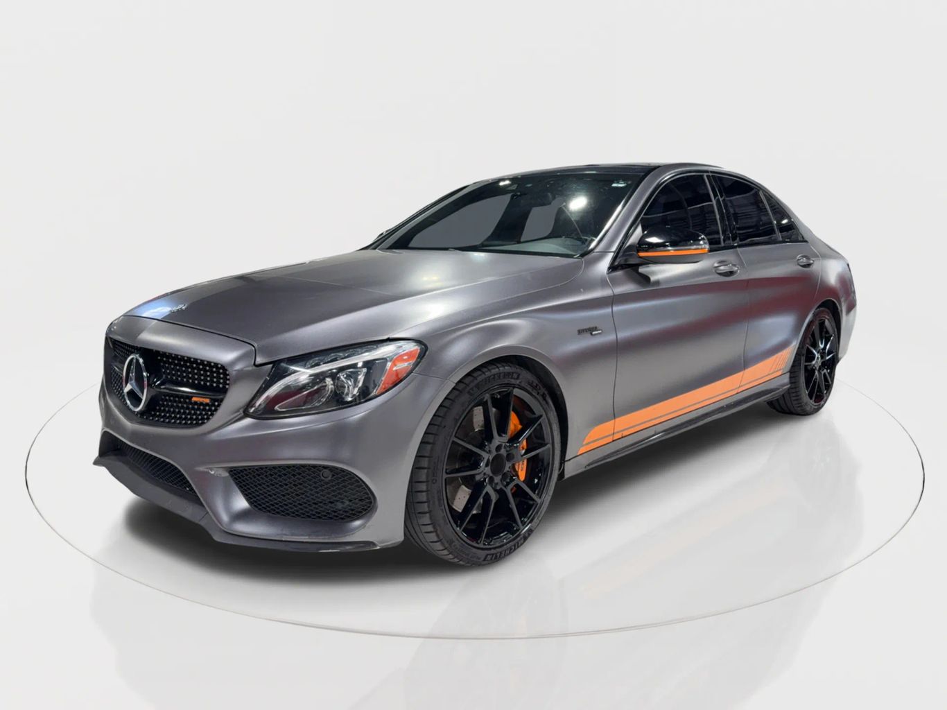 2017 MERCEDES-BENZ MERCEDES-AMG C-CLASS SEDAN V6, TWIN TURBO, 3.0 LITER C 43 AMG SEDAN 4D