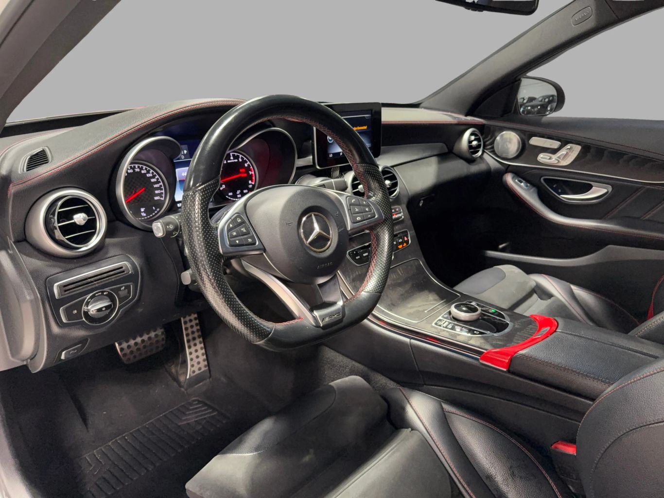 2017 MERCEDES-BENZ MERCEDES-AMG C-CLASS SEDAN V6, TWIN TURBO, 3.0 LITER C 43 AMG SEDAN 4D