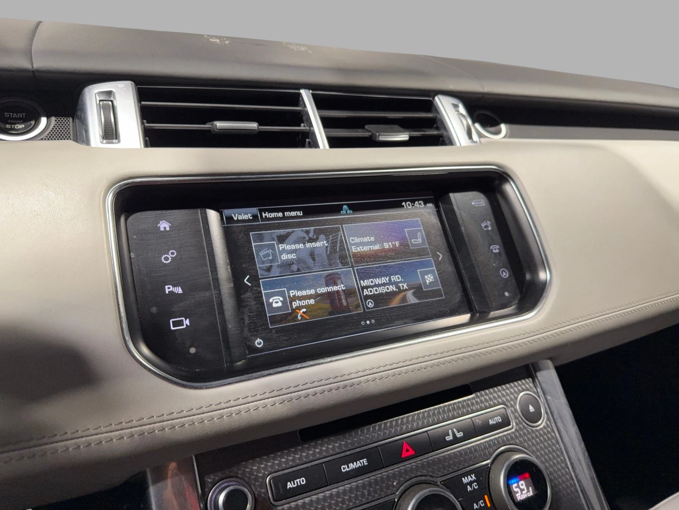 2016 LAND ROVER RANGE ROVER SPORT SUV V8, SUPERCHARGED, 5.0 LITER AUTOBIOGRAPHY SPORT UTILITY 4D