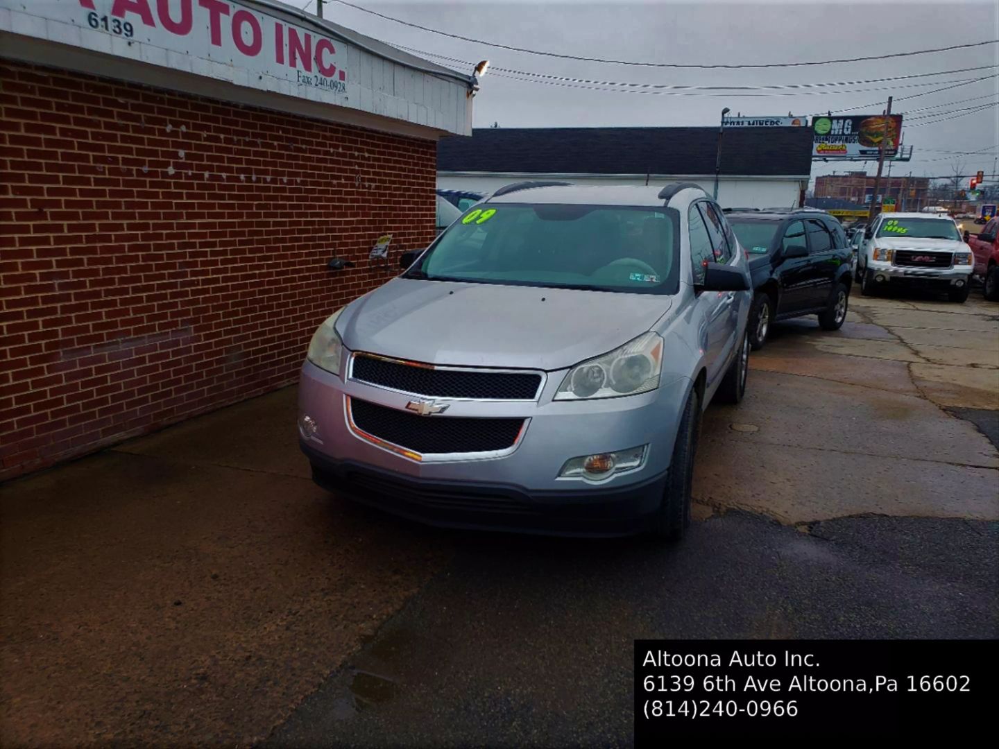 USED CHEVROLET TRAVERSE 2009 for sale in Altoona, PA