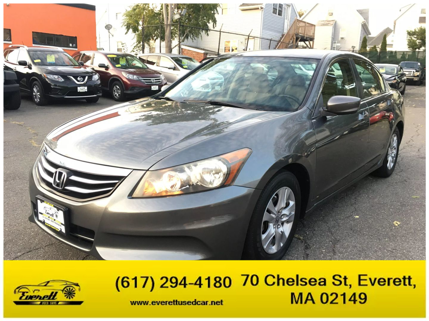 USED HONDA ACCORD 2011 for sale in Everett, MA Everett
