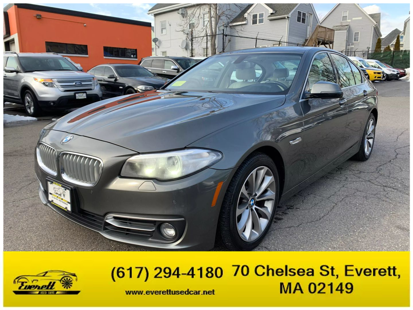 USED BMW 5 SERIES 2014 for sale in Everett, MA Everett