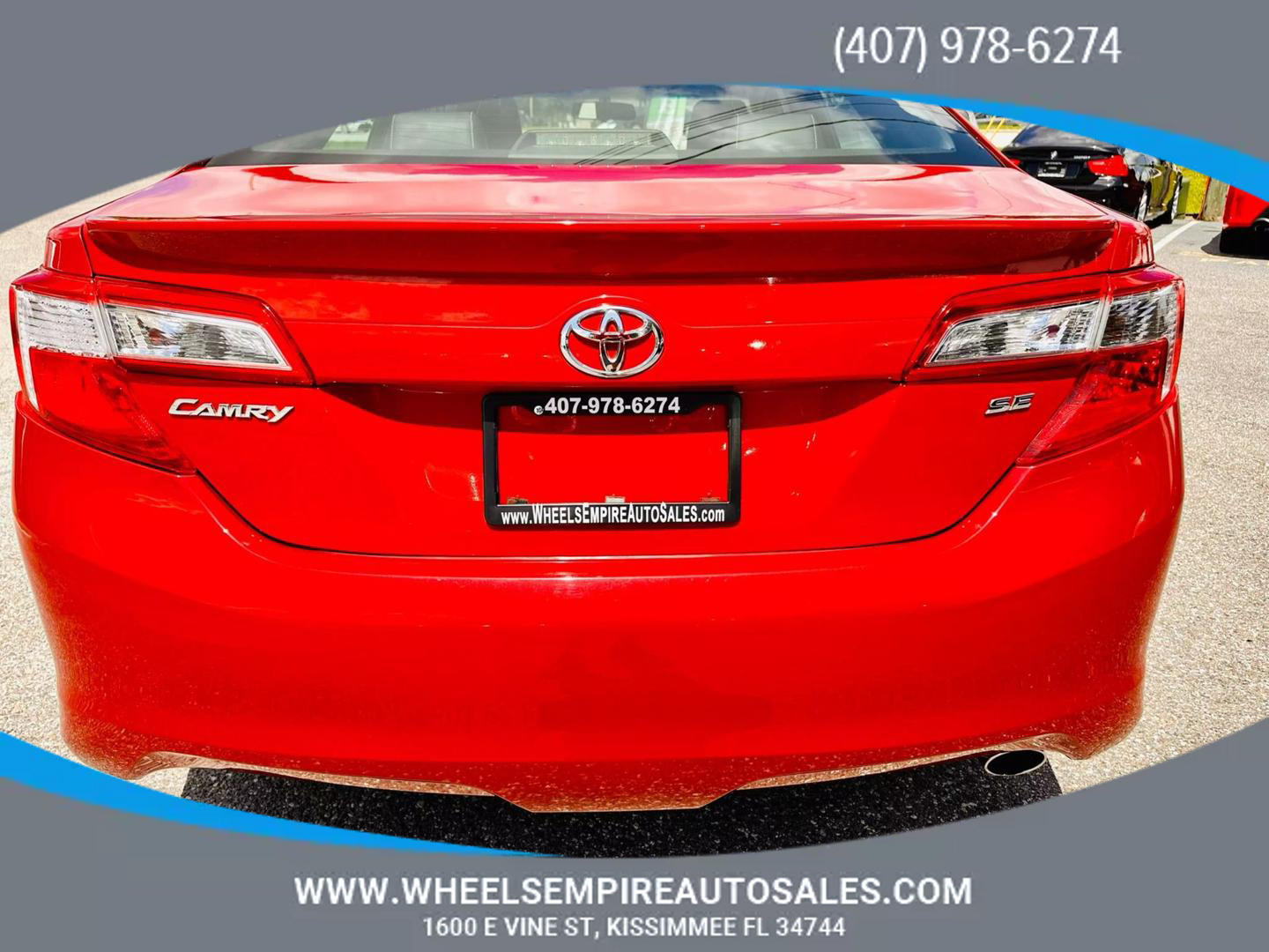 2012 Toyota Camry SE photo 10