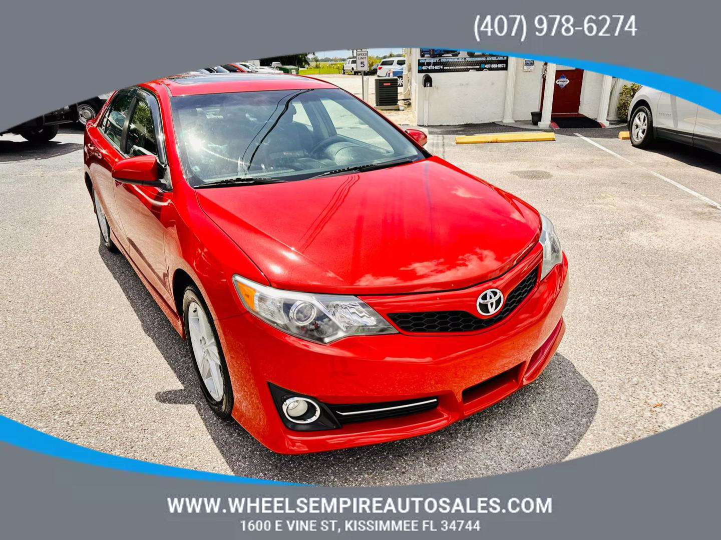 2012 Toyota Camry SE photo 7