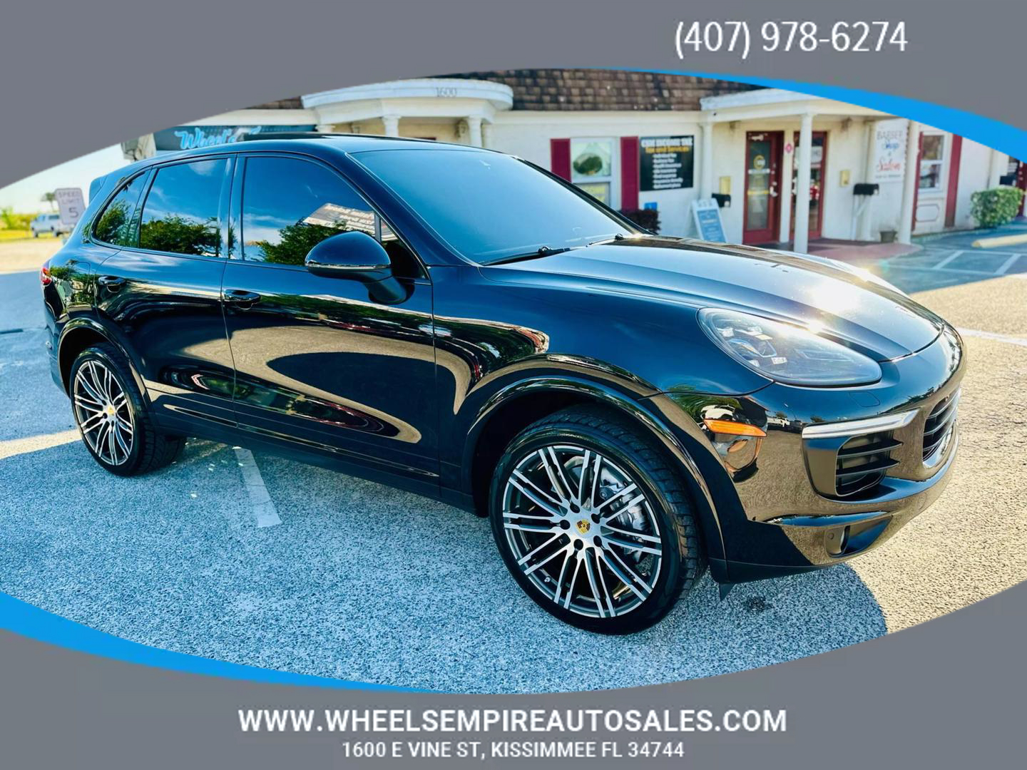 2018 Porsche Cayenne Platinum Edition photo 2