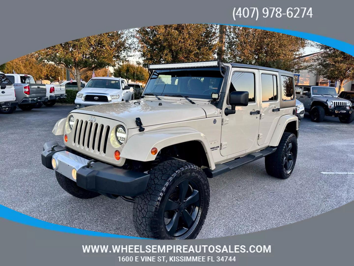 2011 Jeep Wrangler Unlimited Sahara photo 1