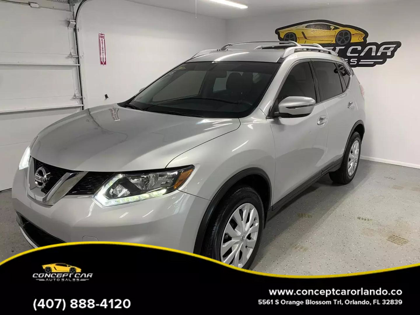 USED NISSAN ROGUE 2016 for sale in Orlando, FL Concept Car Auto Sales LLC