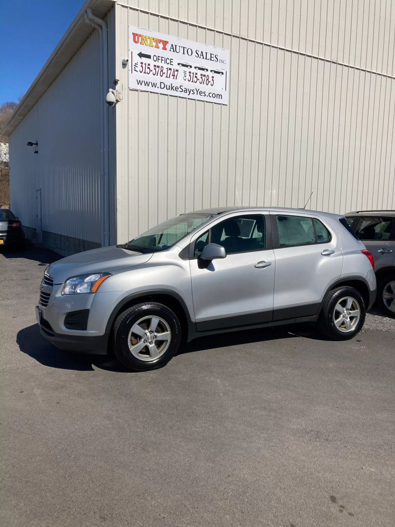 USED CHEVROLET TRAX 2015 for sale in Syracuse, NY UNITY AUTO SALES INC